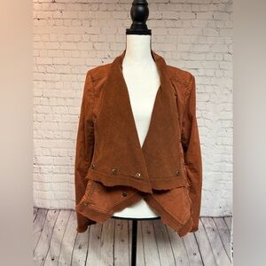 Free People Terracotta Utility Jacket